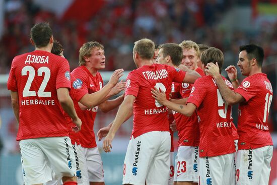 Football. Friendly match Spartak vs. Crvena Zvezda