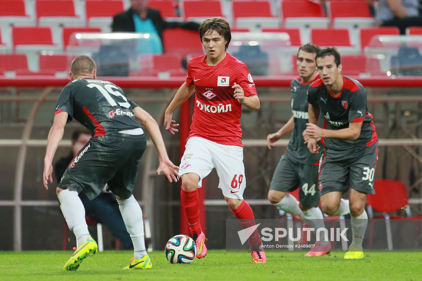 Football. Friendly match Spartak vs. Crvena Zvezda