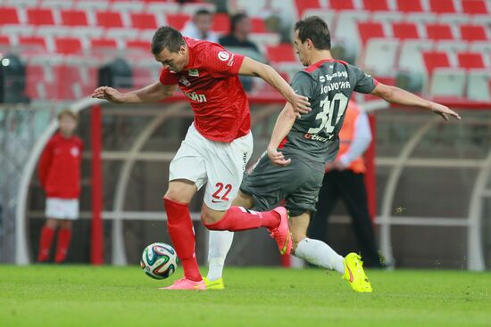 Football. Friendly match Spartak vs. Crvena Zvezda