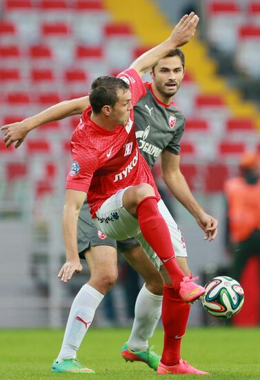Football. Friendly match Spartak vs. Crvena Zvezda