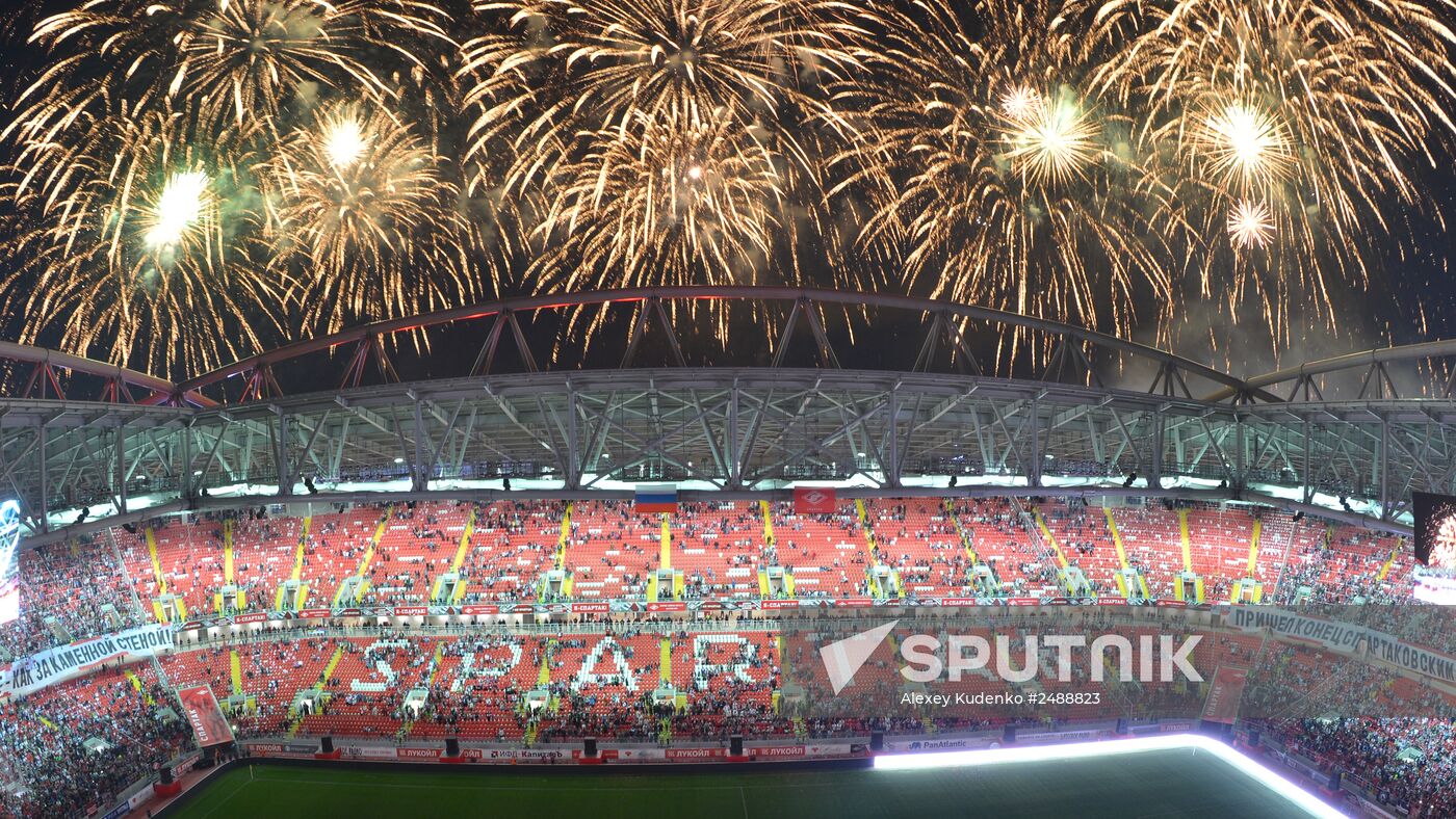 Football. Friendly match Spartak vs. Crvena Zvezda