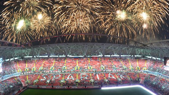 Football. Friendly match Spartak vs. Crvena Zvezda