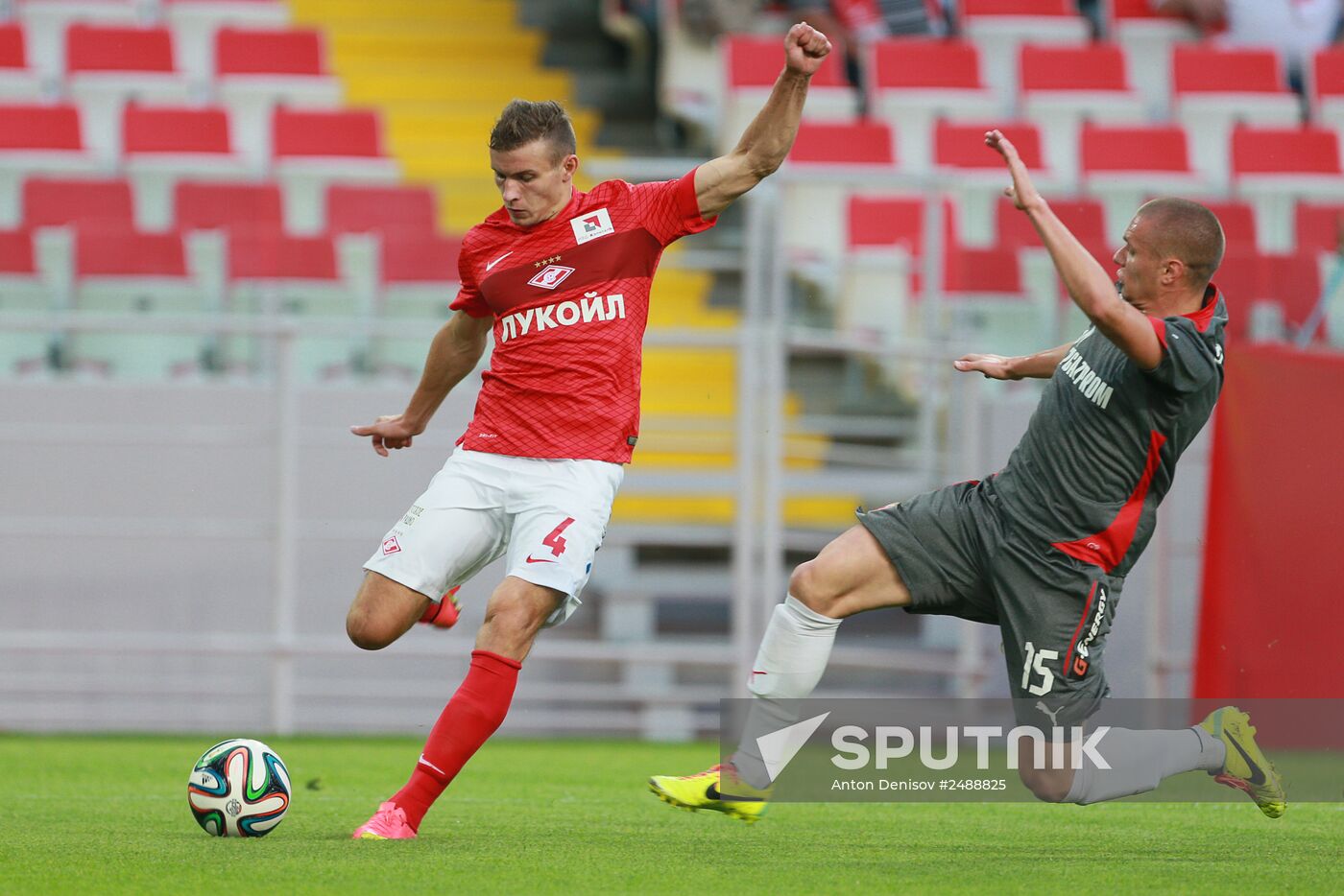 Football. Friendly match Spartak vs. Crvena Zvezda