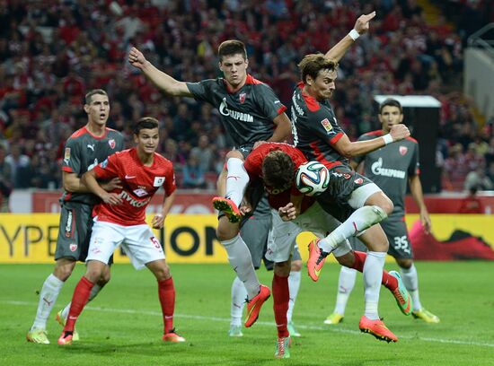 Football. Friendly match Spartak vs. Crvena Zvezda