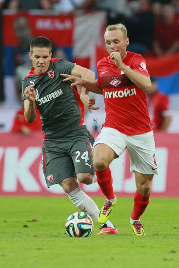 Football. Friendly match Spartak vs. Crvena Zvezda