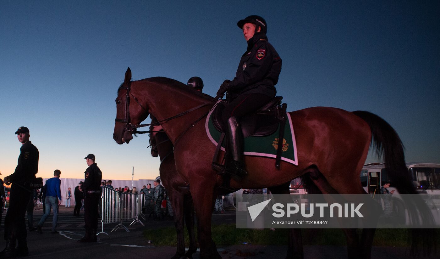 Football. Friendly match Spartak vs. Crvena Zvezda