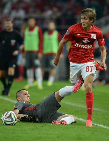 Football. Friendly match Spartak vs. Crvena Zvezda