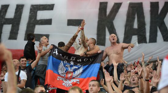 Football. Friendly match Spartak vs. Crvena Zvezda