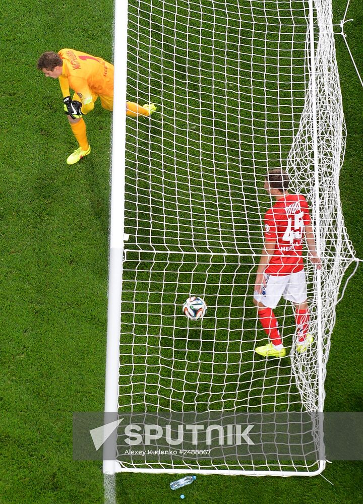 Football. Friendly match Spartak vs. Crvena Zvezda