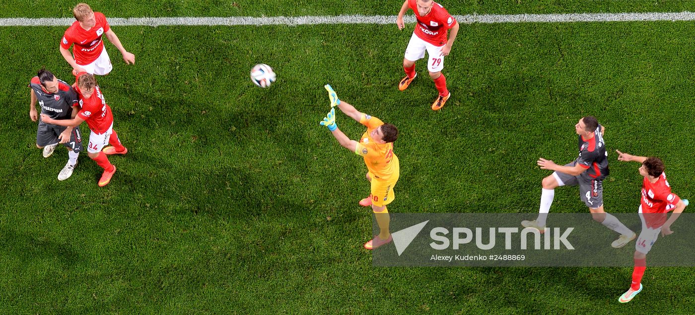 Football. Friendly match Spartak vs. Crvena Zvezda