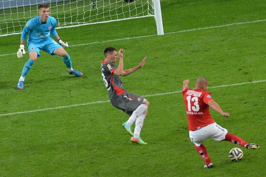 Football. Friendly match Spartak vs. Crvena Zvezda