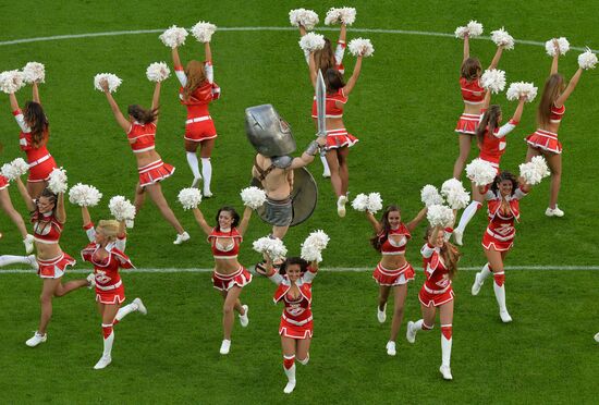 Football. Friendly match Spartak vs. Crvena Zvezda