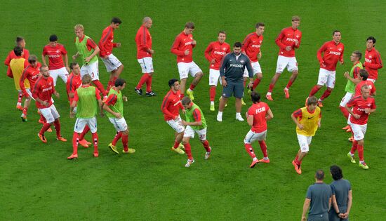 Football. Friendly match Spartak vs. Crvena Zvezda