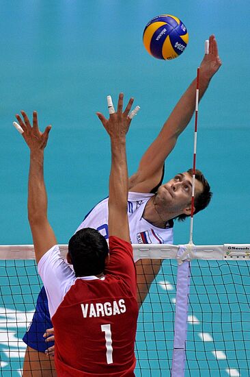 2014 FIVB Volleyball Men's World Championship. Russia vs. Mexico