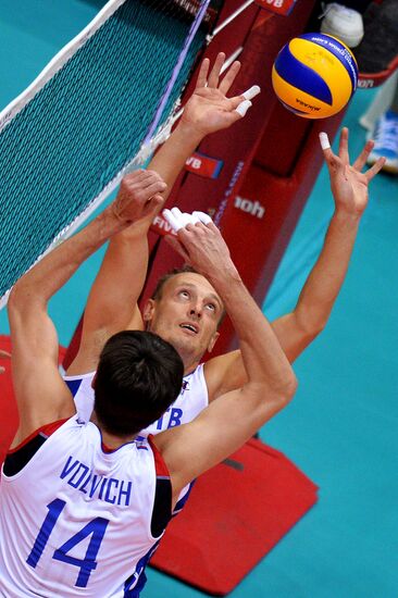 2014 FIVB Volleyball Men's World Championship. Russia vs. Mexico