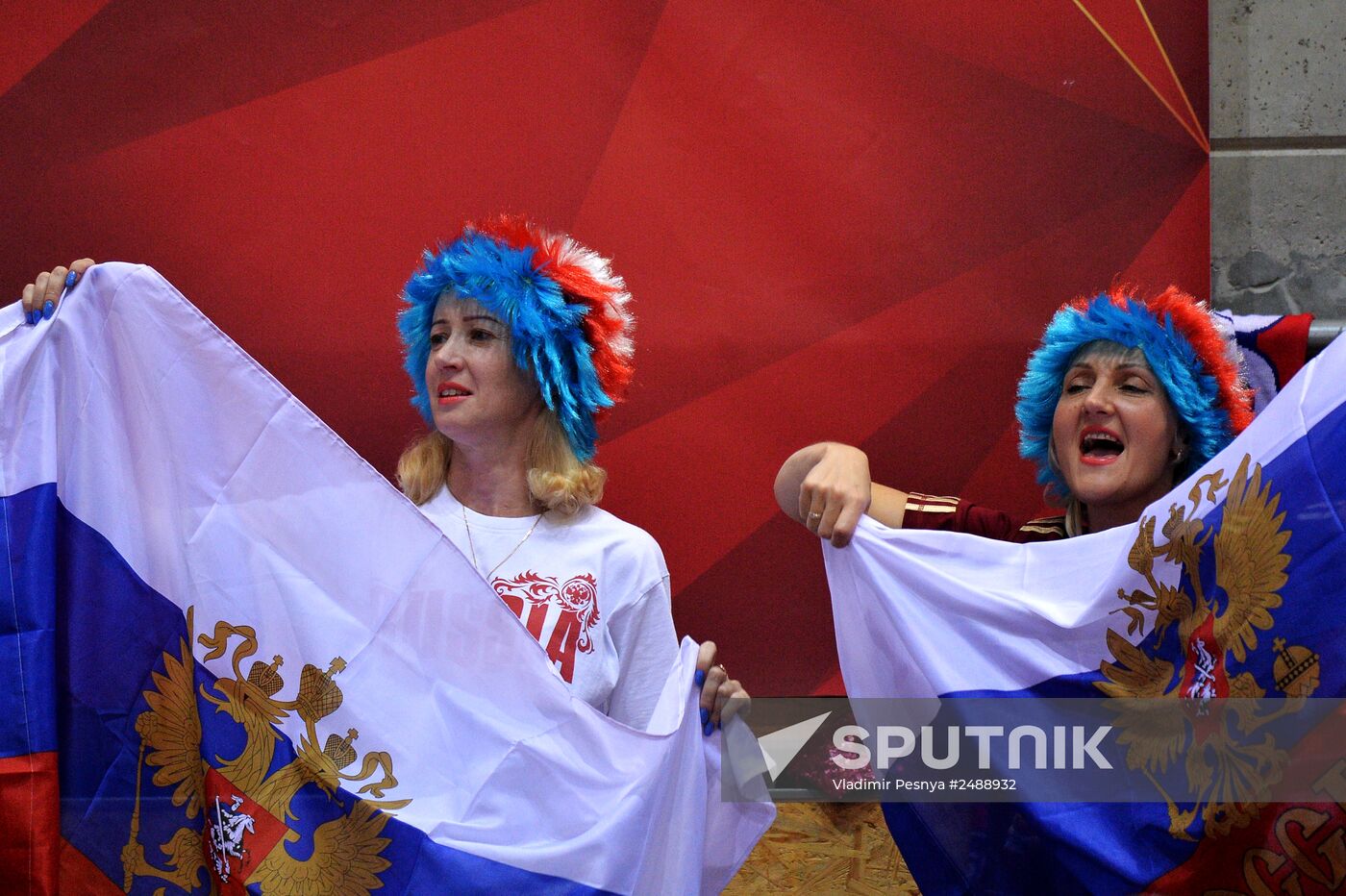 2014 FIVB Volleyball Men's World Championship. Russia vs. Mexico