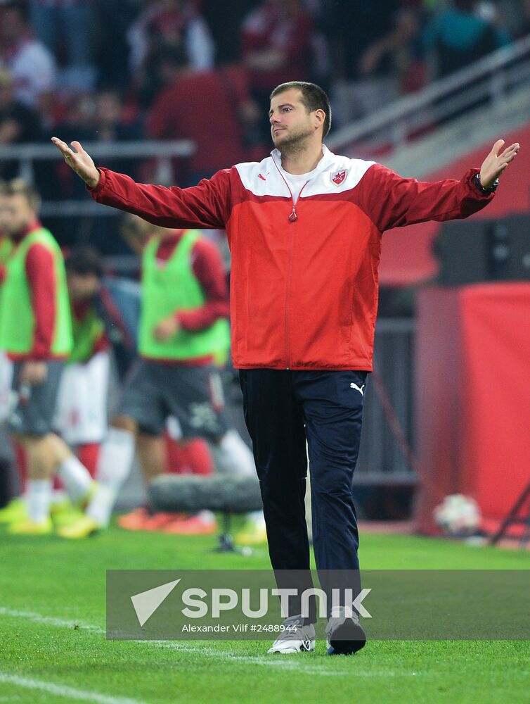 Football. Friendly match Spartak vs. Crvena Zvezda