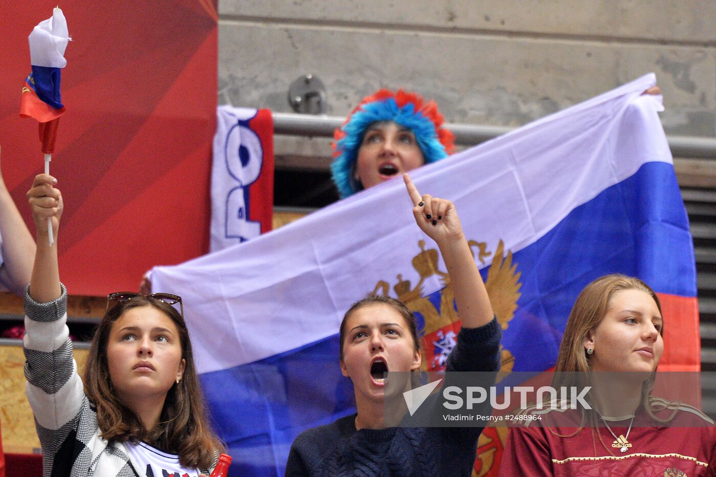 2014 FIVB Volleyball Men's World Championship. Russia vs. Mexico