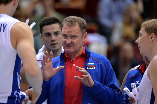 2014 FIVB Volleyball Men's World Championship. Russia vs. Mexico