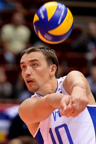 2014 FIVB Volleyball Men's World Championship. Russia vs. Mexico