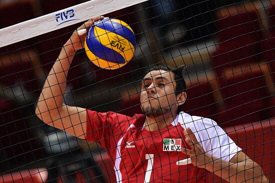 2014 FIVB Volleyball Men's World Championship. Russia vs. Mexico