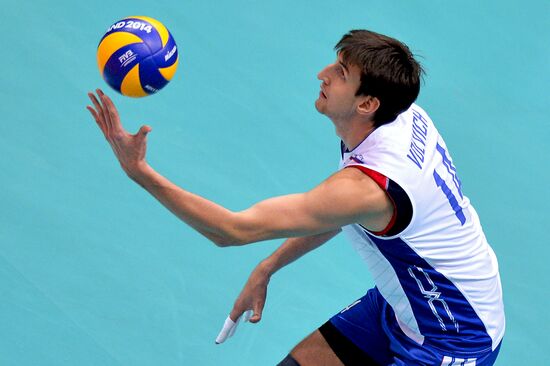 Volleyball. World Championship. Men. Match Russia vs. Mexico
