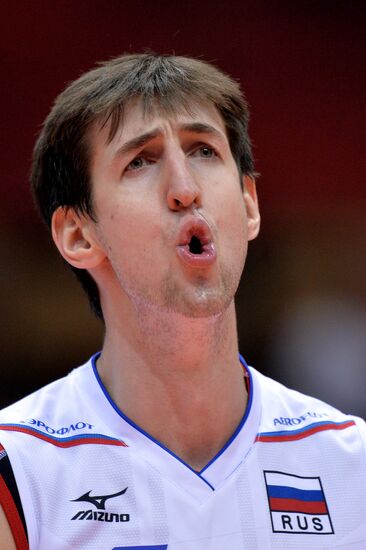 2014 FIVB Volleyball Men's World Championship. Russia vs. Mexico
