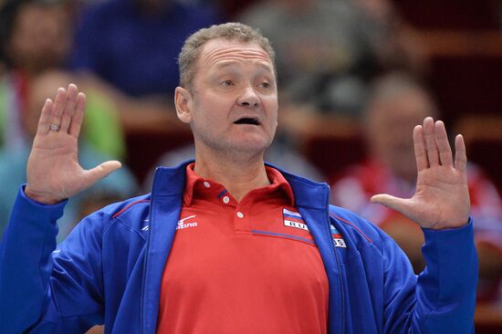 2014 FIVB Volleyball Men's World Championship. Russia vs. Mexico
