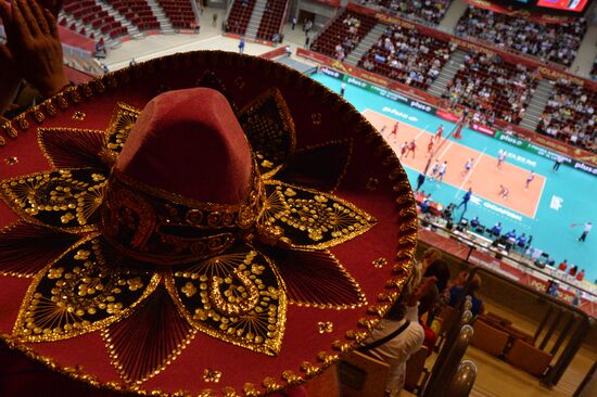 2014 FIVB Volleyball Men's World Championship. Russia vs. Mexico