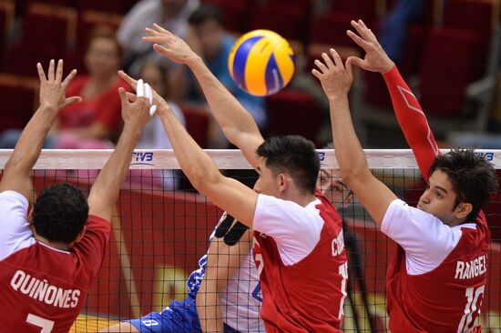 2014 FIVB Volleyball Men's World Championship. Russia vs. Mexico