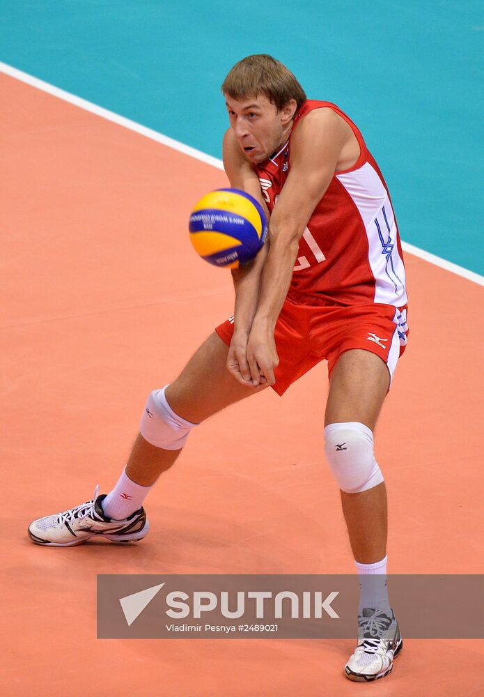 2014 FIVB Volleyball Men's World Championship. Russia vs. Mexico