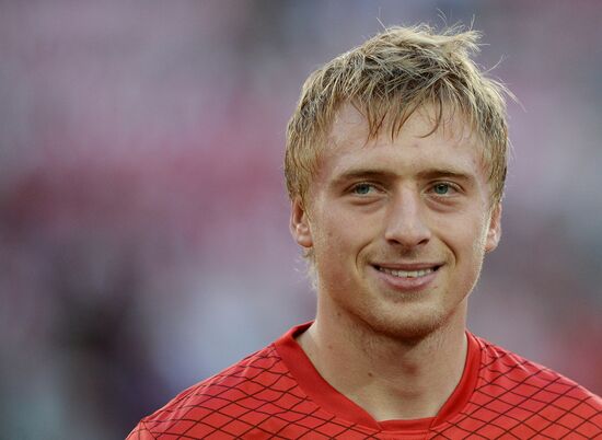 Football. Friendly match Spartak vs. Crvena Zvezda
