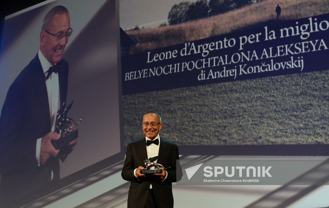 Closing of 71st Venice International Film Festival