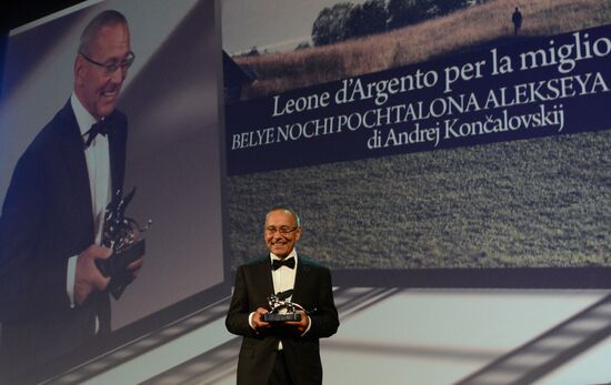 Closing of 71st Venice International Film Festival
