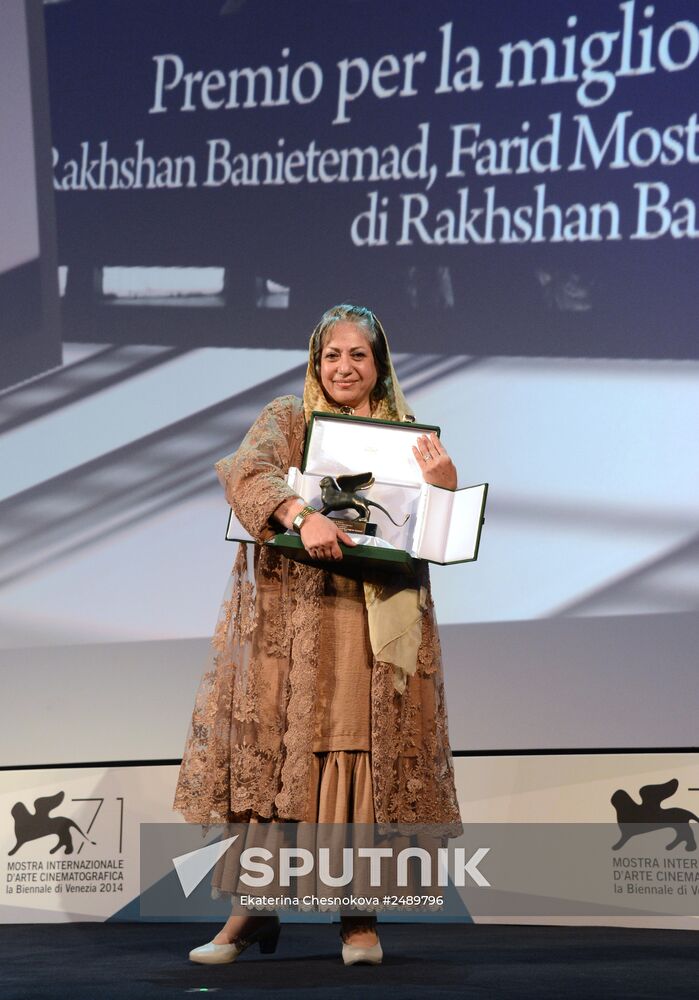 Closing of 71st Venice International Film Festival
