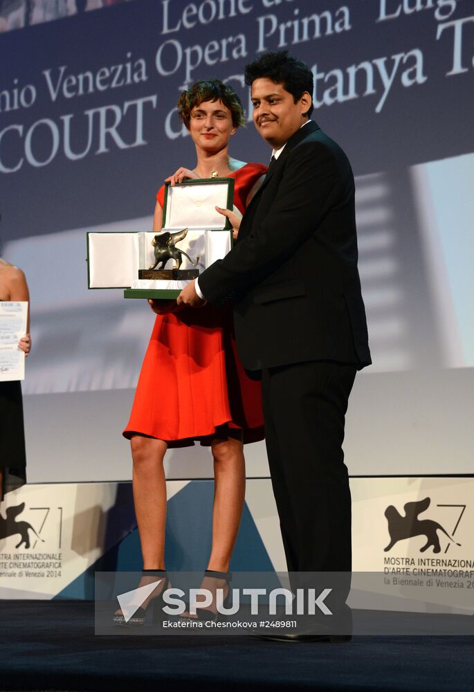 Closing of 71st Venice International Film Festival