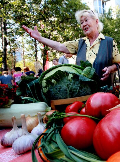 Gardener Day in Vladivostok