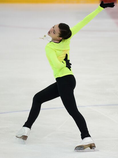 Figure skating. Russian national team's trial runs. Day Two