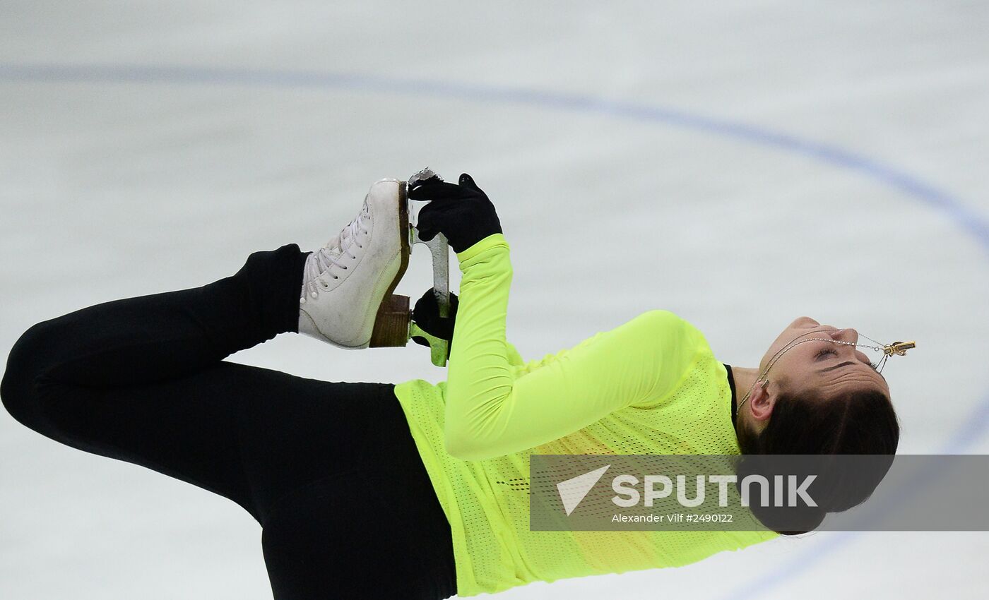 Figure skating. Russian national team's trial runs. Day Two