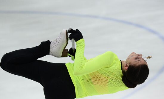 Figure skating. Russian national team's trial runs. Day Two