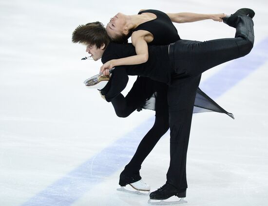 Figure skating. Russian national team's trial runs. Day Two