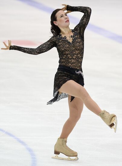 Figure skating. Russian national team's trial runs. Day Two