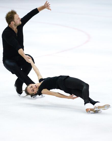 Figure skating. Russian national team's trial runs. Day Two