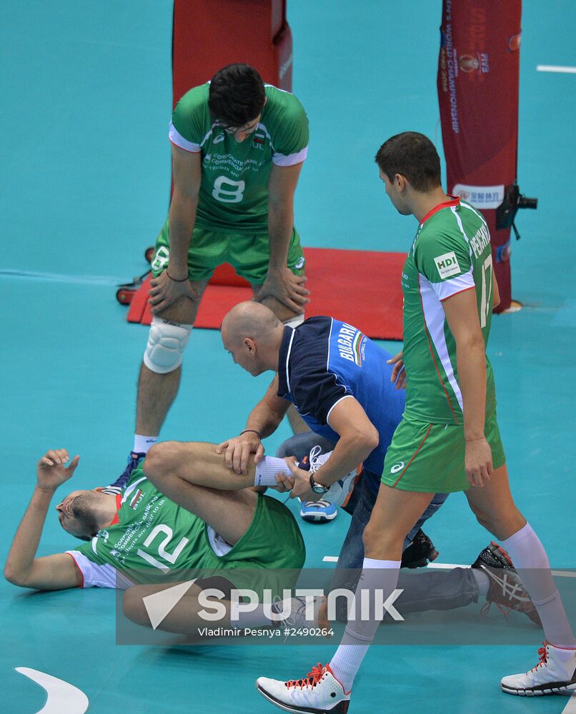 2014 FIVB Volleyball Men's World Championship. Russia vs. Bulgaria