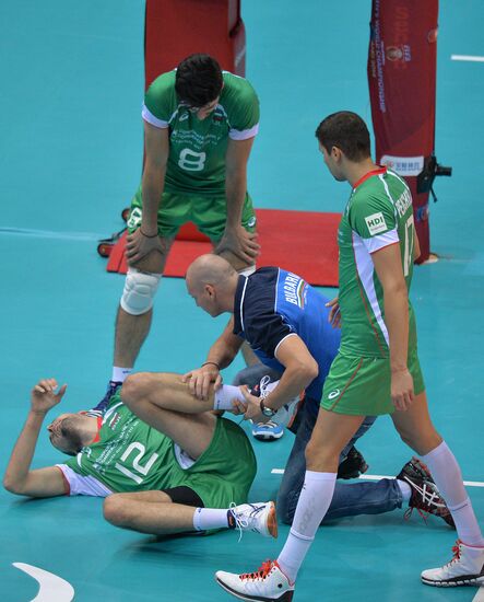 2014 FIVB Volleyball Men's World Championship. Russia vs. Bulgaria