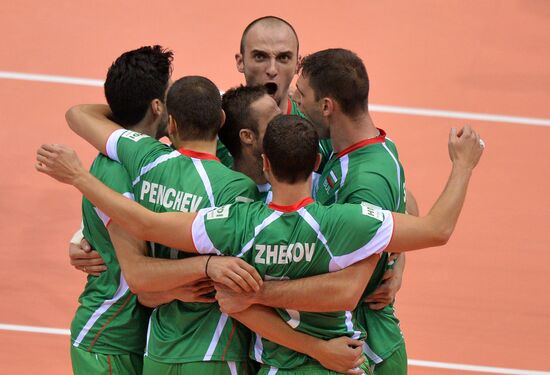 2014 FIVB Volleyball Men's World Championship. Russia vs. Bulgaria