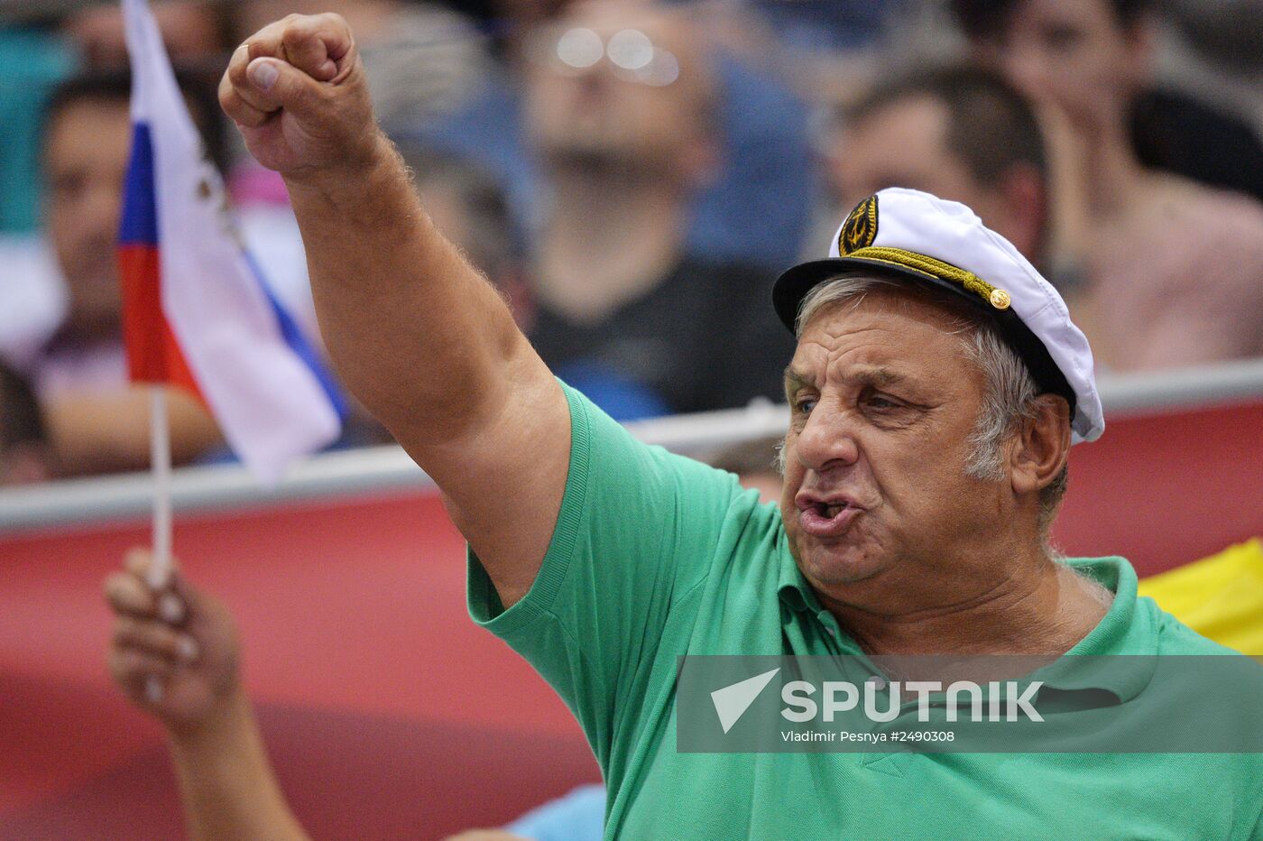 2014 FIVB Volleyball Men's World Championship. Russia vs. Bulgaria