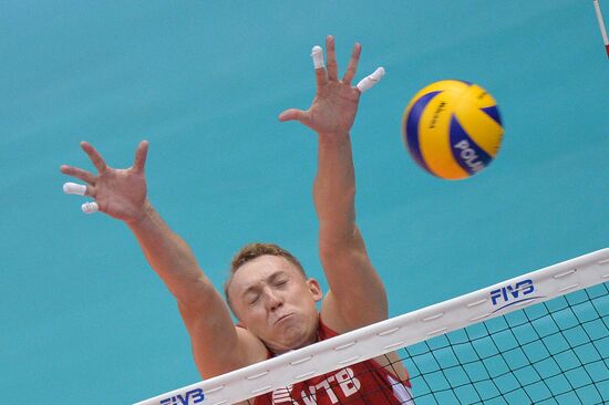 2014 FIVB Volleyball Men's World Championship. Russia vs. Bulgaria