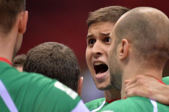 2014 FIVB Volleyball Men's World Championship. Russia vs. Bulgaria