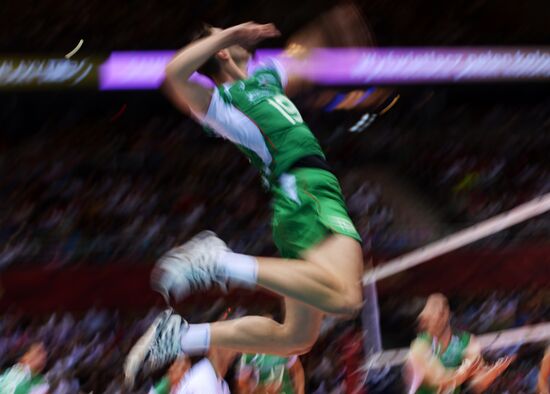 2014 FIVB Volleyball Men's World Championship. Russia vs. Bulgaria